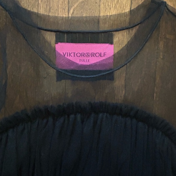 NWT Viktor & Rolf Tulle Collection Tiered Top Mini Dress XS/S - Picture 4 of 10